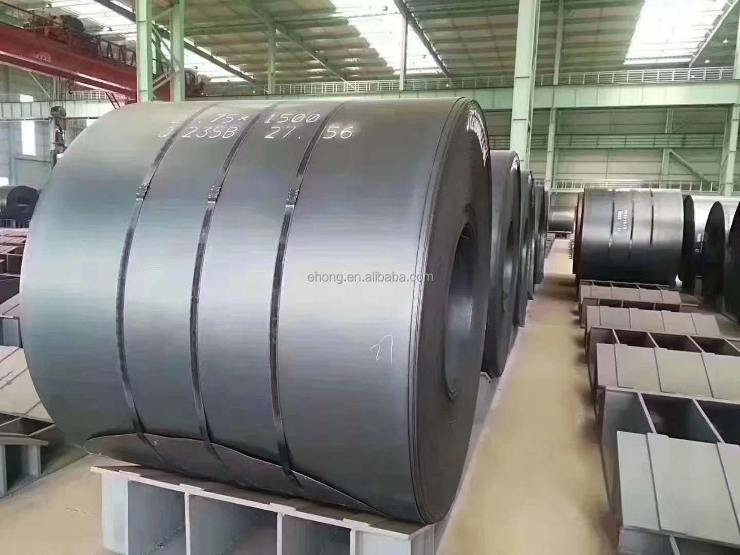 Factory price Astm A36 A283 A387 Q235 Q345 S235jr HRC hot rolled carbon steel coil details