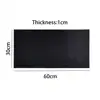 แผ่นรองแก้วสีดำ ขนาด 60x30x1 ซม.