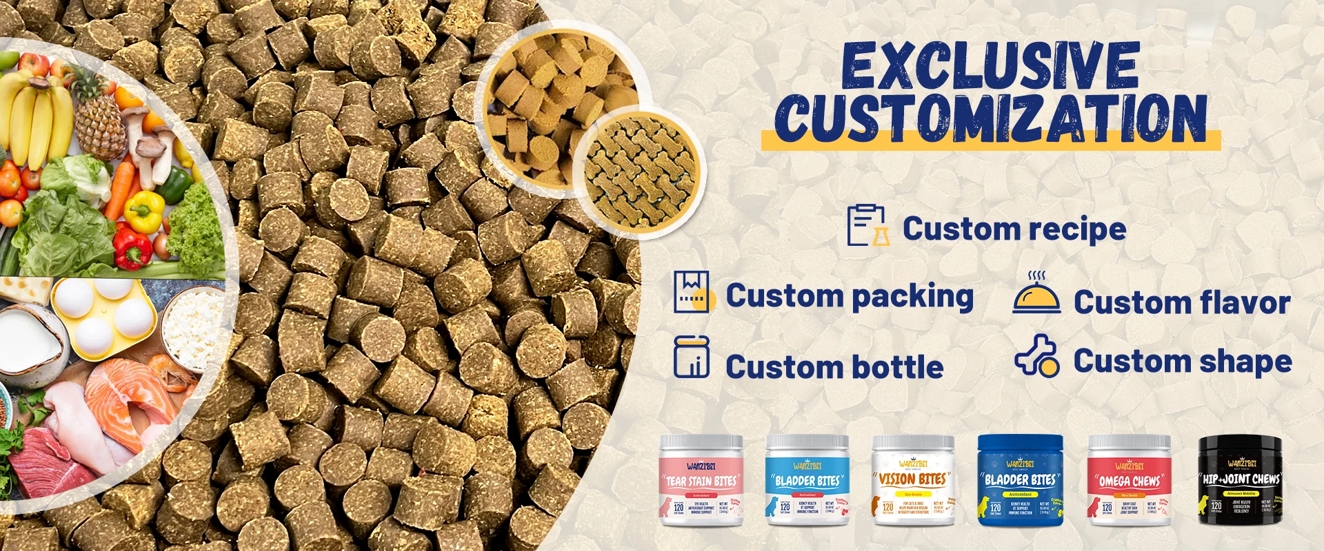 Guangzhou Wanzibei Biotechnology Co., Ltd. Pet product, pet supplement