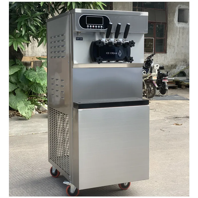 Factory Sales Soft Ice Cream Machine R410 Refrigerant Ice Cream Machine Soft