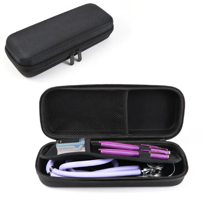 Custom Eva Hard Shell Portable Nurse Stethoscope Storage Case For Carry