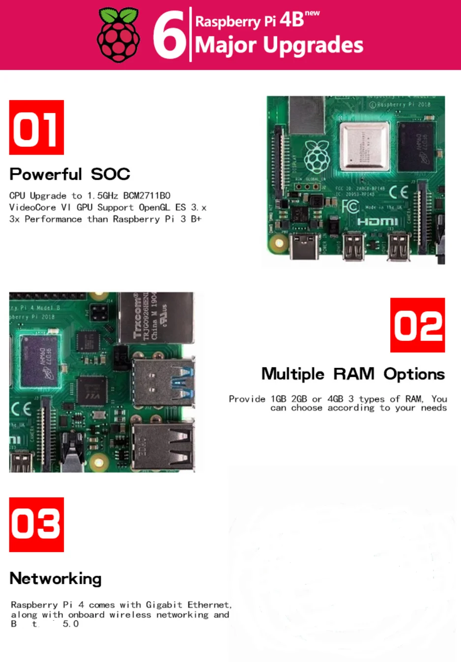 New Product 2022 Raspberry Pi 4 Model B Original 2gb/4gb/8gb Ram 1.5ghz Cpu Raspberry Pi 4 4gb - Buy Raspberry Pi 4 4gb,Raspberry Pi 4 Model B,Raspberry Pi 4 8gb Product on Alibaba.com New Product 2022 Raspberry Pi 4 Model B Original 2gb/4gb/8gb Ram 1.5ghz Cpu Raspberry Pi 4 4gb - Buy Raspberry Pi 4 4gb,Raspberry Pi 4 Model B,Raspberry Pi 4 8gb Product on Alibaba.com