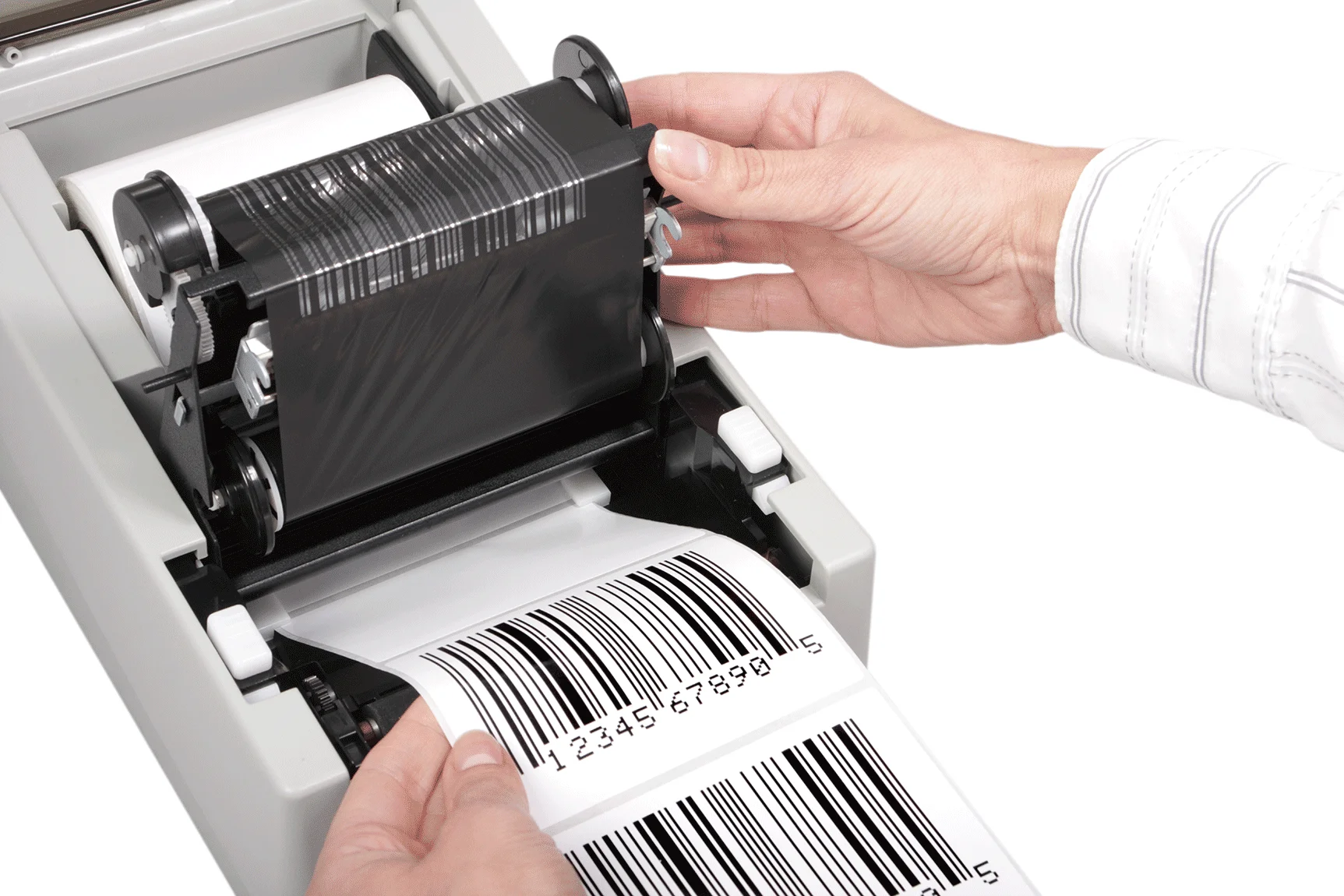 Наклейки для принтера этикеток. Thermal transfer Barcode Printer. Печать термотрансферных этикеток. Типографский принтер штрих кода. Риббон для термопринтера.