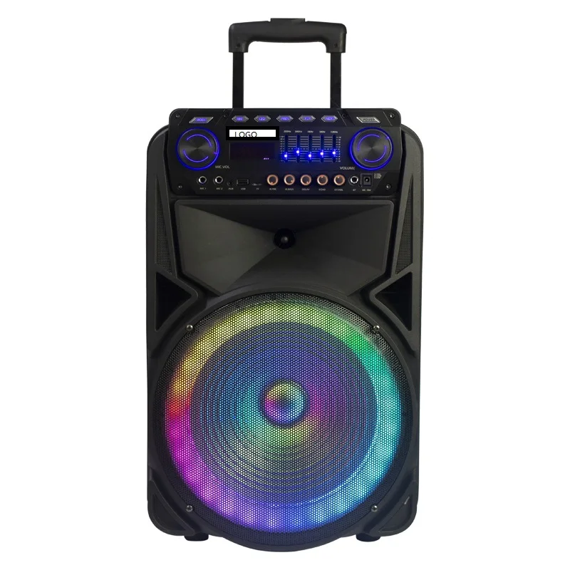 laser portable trolley speaker