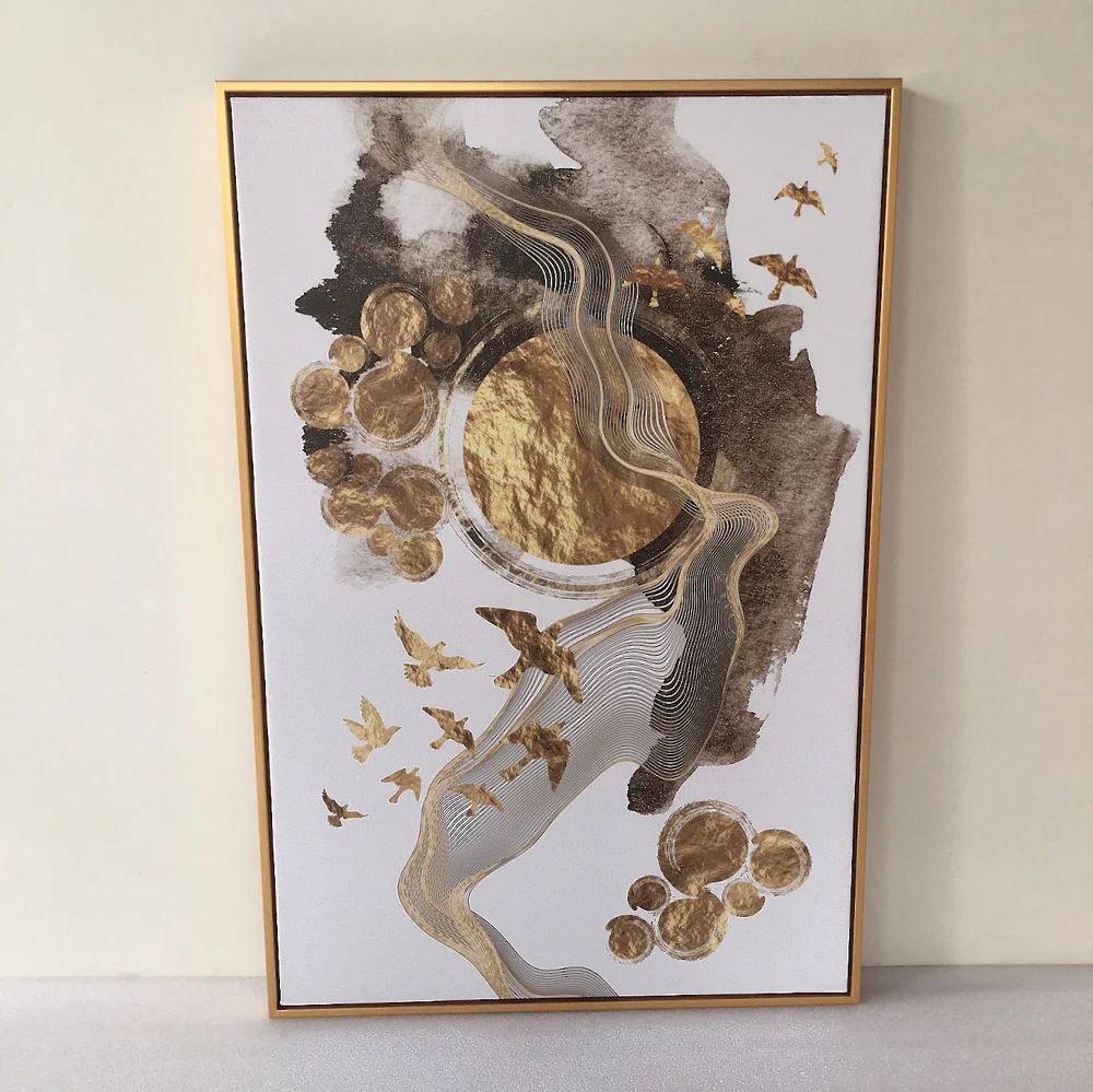 Factory Wholesale Canvas Painting Modern Abstract Home Goods Canvas Painting