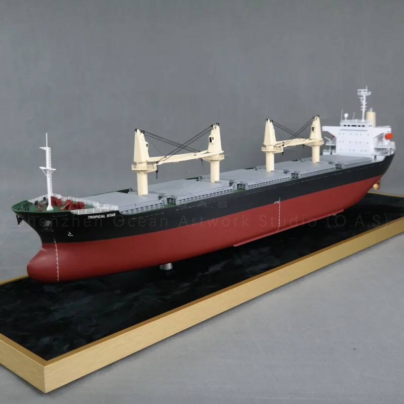 【LA】O.A.S Фабрика за модели на бродови – Прилагодлив модел на тропски товарен брод со должина 120 см, за подарок поврзан со бродската индустрија