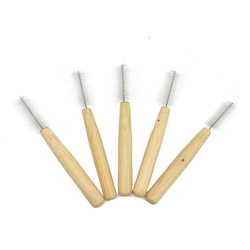 Экологичная многоразовая 100% биоразлагаемая перерабатываемая межзубная щетка из бамбука