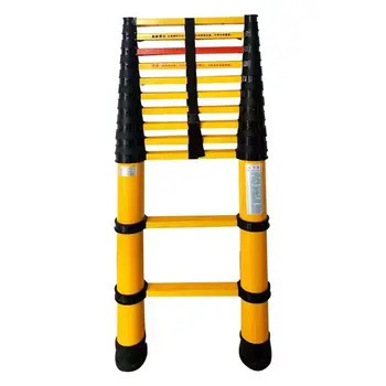 Insulated telescopic ladder for electric power industry fishing rod ladder herringbone fishing rod ladder