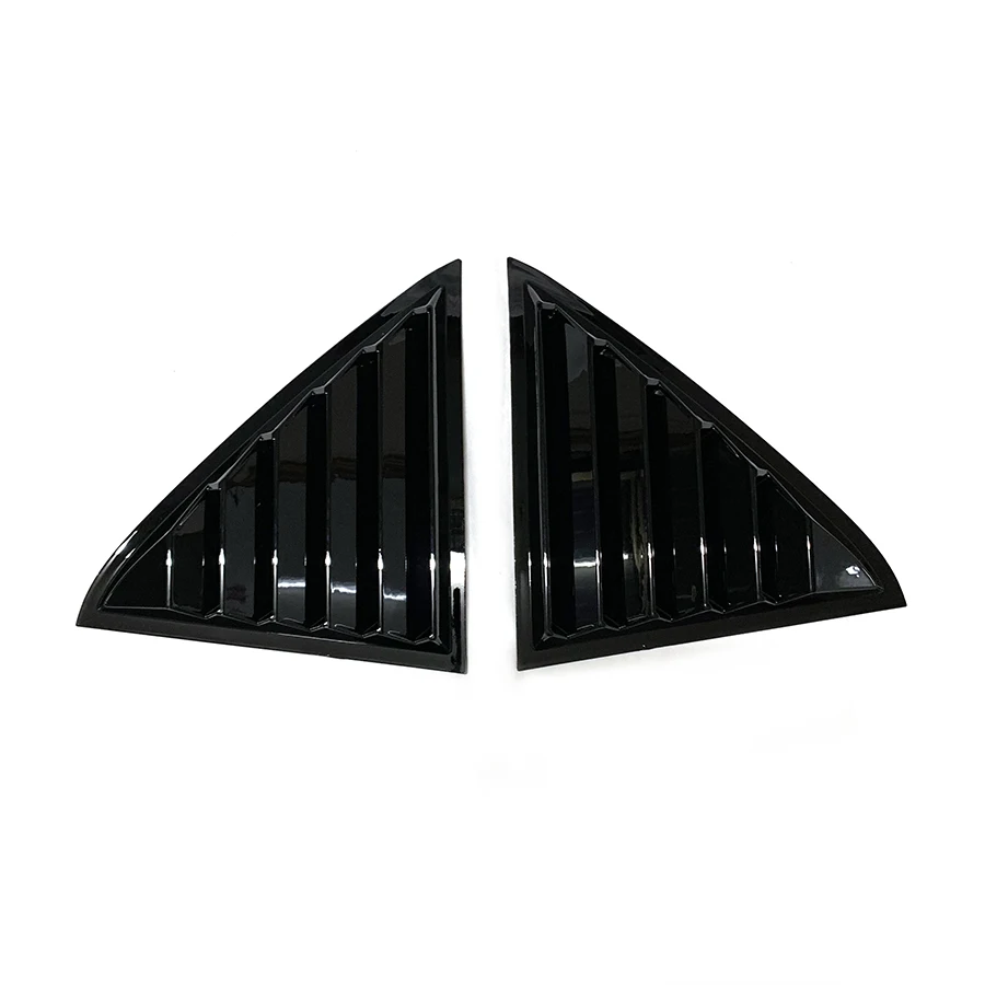 product side window louvers air vent scoop shades cover blinds for chrysler 300c 2011 2018 exterior accessories-3