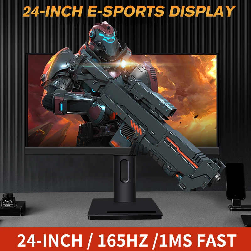 フレームレス 24インチ FHD 1K 2K ゲーミングモニター 165HZ IPS 