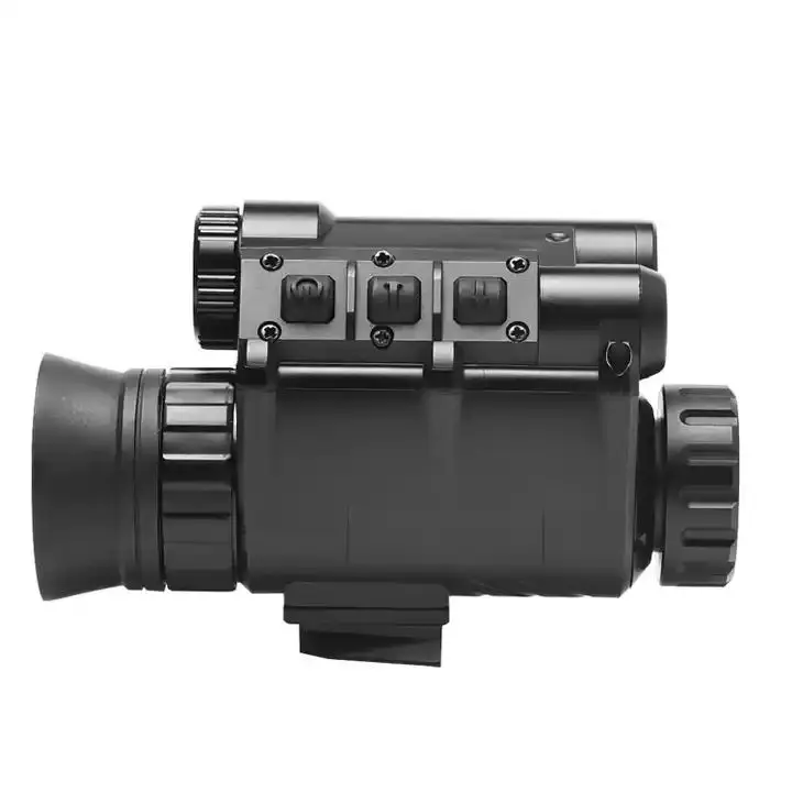 NVG30 Night Vision Monocular Goggle with Helmet Mount Infrared Digital Night Vision Scope 4 Color Modes for Hunting