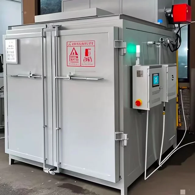 New 220V PLC Manufacturing Automatic Steel Thermal Decomposition Furnace Pyrolysis Oven Epoxy Resin Coating Manufacturing Plants