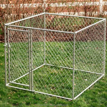 50x50MM Hot-dip Galvanized Chain Link Wire Fence 2-meter x 3-meter Wire Fence Easy To Install