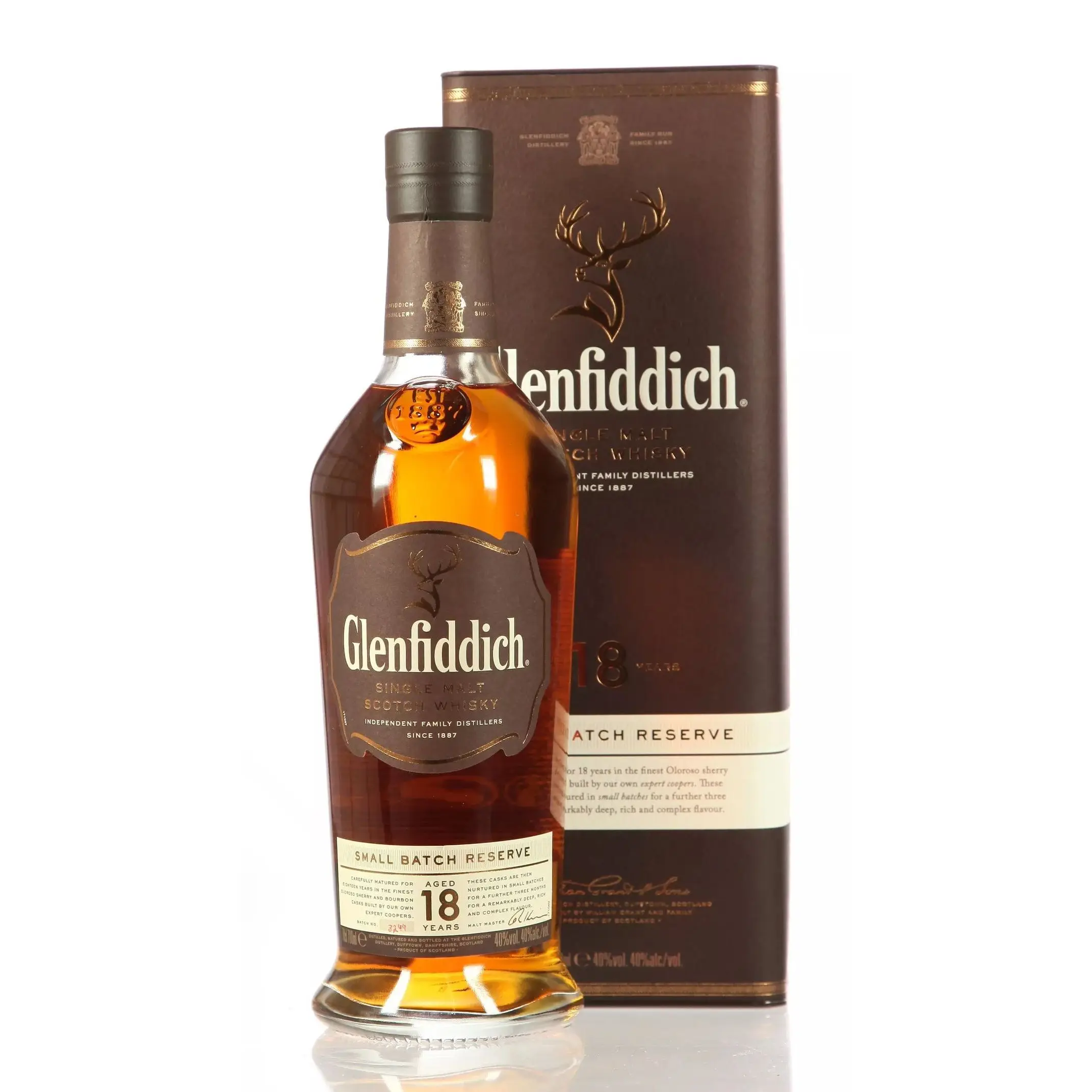 Glenfiddich 15-Year-Old Single Malt Scotch Whisky 75CL Express Delivery Wholesale Supplier