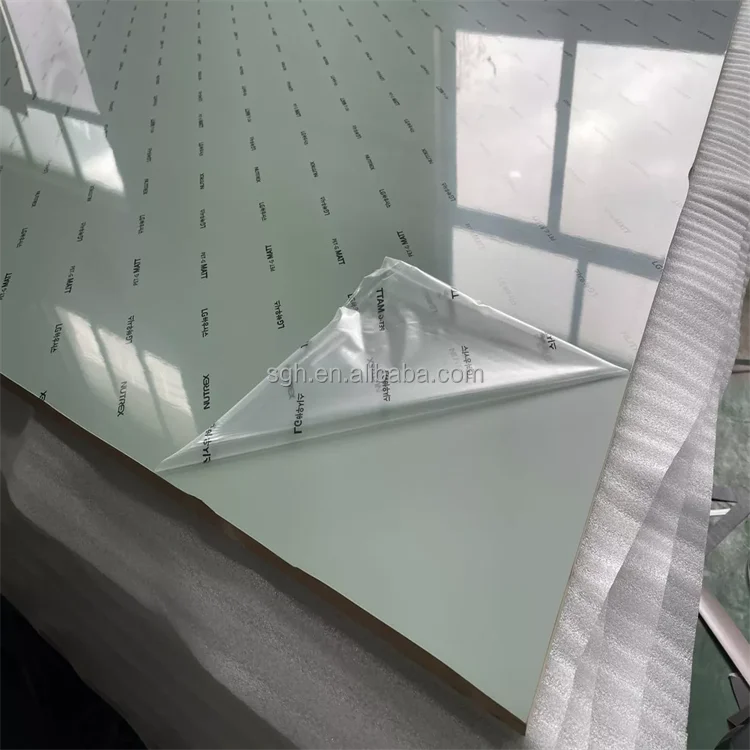 4x8 One Side White Melamine Paper Decorative Plywood Commercial