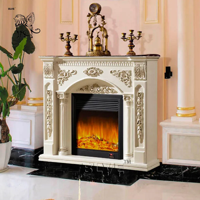 Ib celle Barry Wholesale BLVE Modern Factory Victorian White Electric Home Fireplace  Accessories Indoor Freestanding French Wood Fireplace Wholesale From  m.alibaba.com
