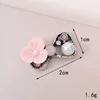 D1932 flower bow pink