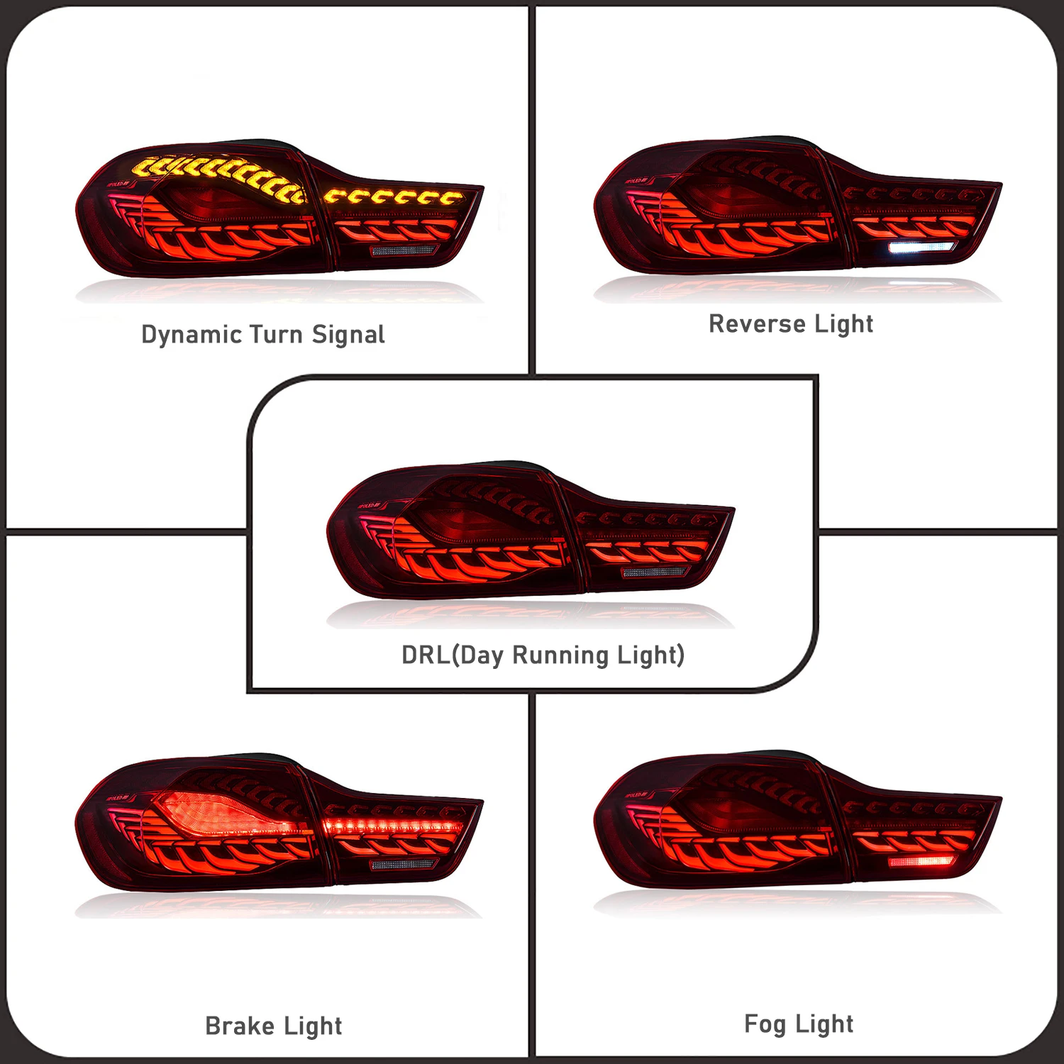 HCMOTIONZ LEDリアライト BMW F32テールランプ 4シリーズ 2014-2020