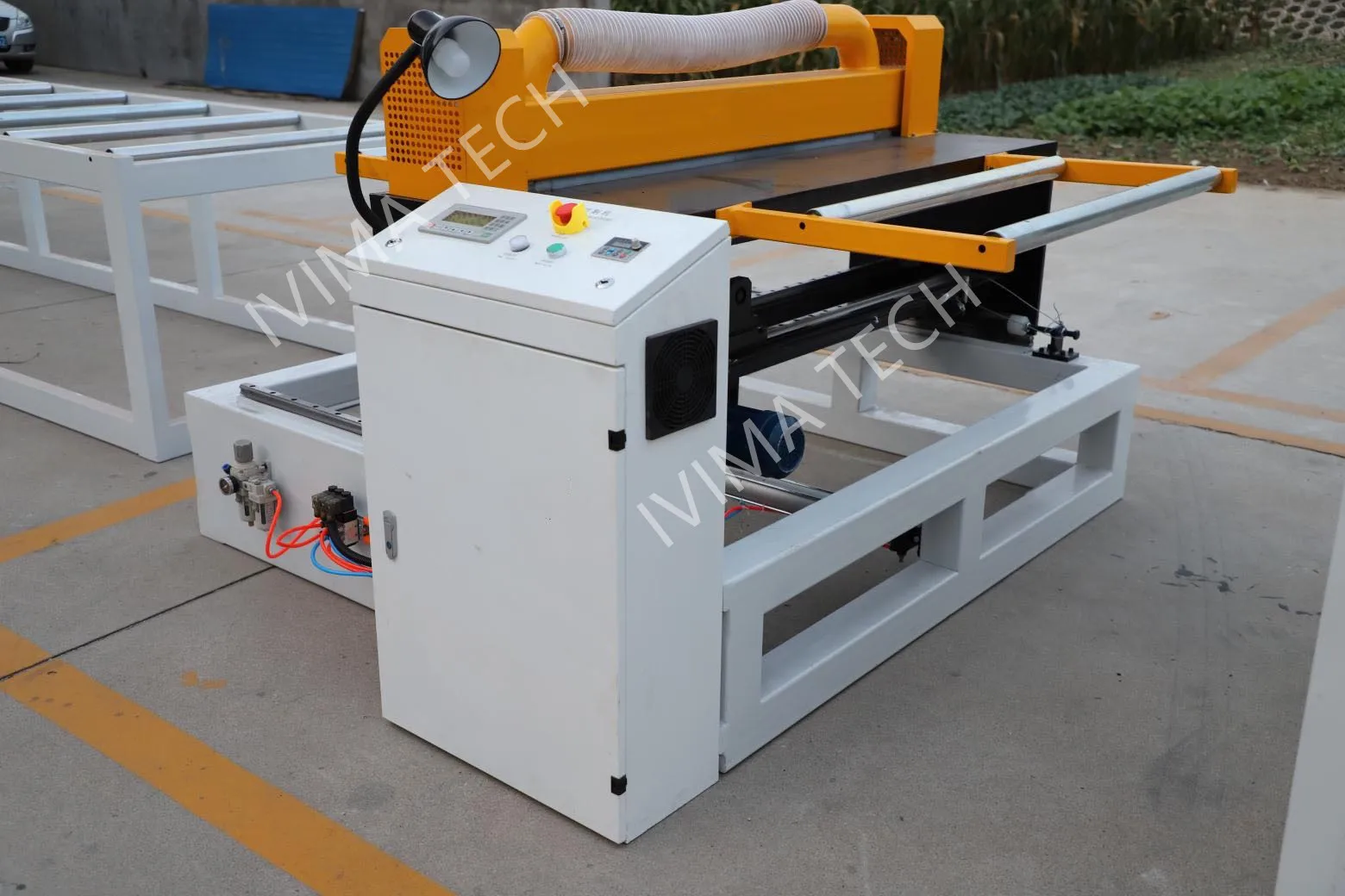 Машина для изготовления ПВХ ДПК дверей/производственная линия/Экструзионная установка пустотелых