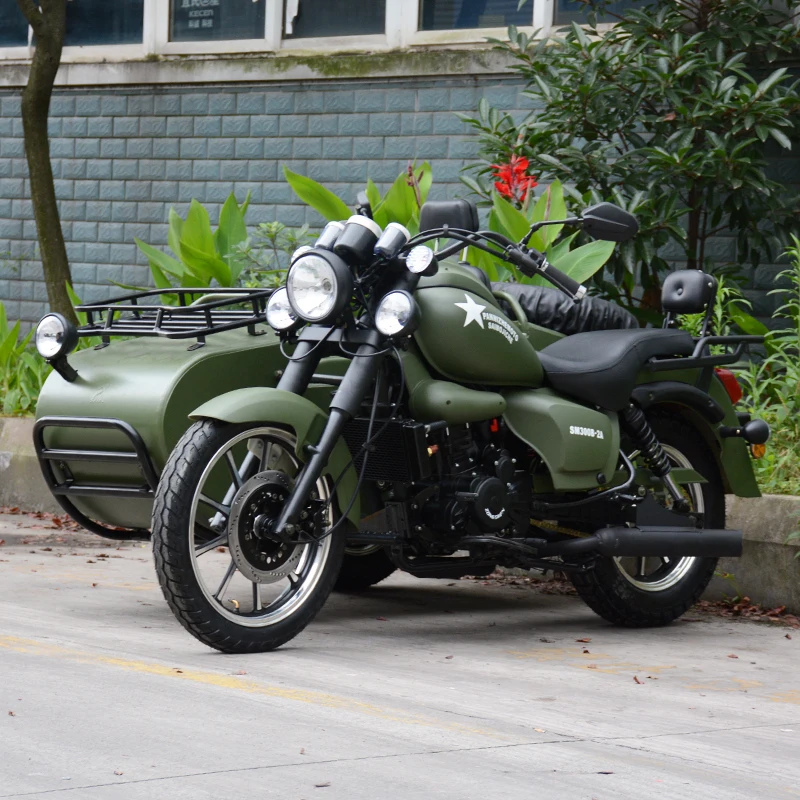 Tricycle Sidecar Bicycle Sidecar Cargo 300cc Motorcycles