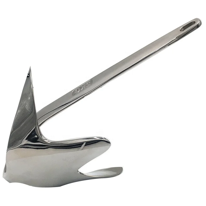 40 кг AISI316 нержавеющая сталь лодка Морской Брюс литая якорь для продажи