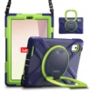 Bleu marine + Vert jaune