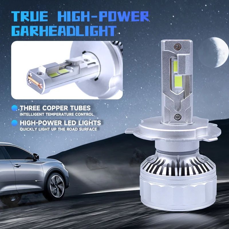 High Power Auto Lamp CSP 4575 Faro Led 40000lm Newest H4 Hb3 Hb4 H11 Led Headlight 240w H7 9005 9006 880 Led Bulbs for Car
