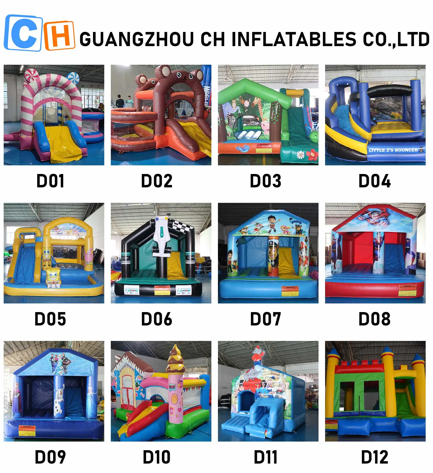 Commercial combo white bounce house with slide and ball pit inflatable bouncer amusement equipment for kids party manufacture