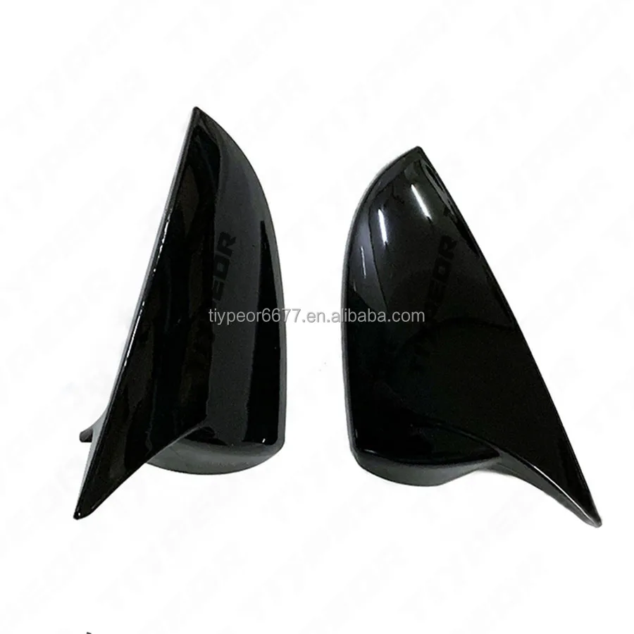 product premium glossy black car rearview mirror cover shell trim   for lexus es 2012   2018   enhances side door appearance-7