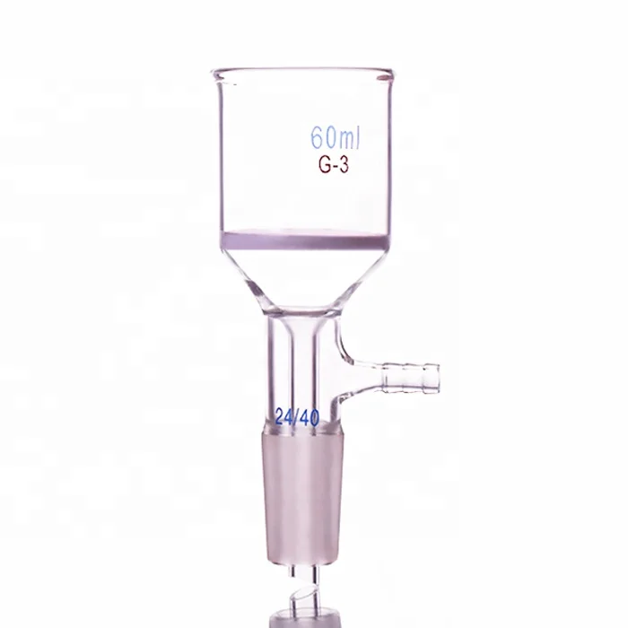Tiandi Lab 60ml Glass Buchner Funnel With G3 Filter