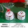 Christmas snowman-cotton bag