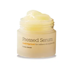 OEM ODM Natural Dark Spot Fading Glowing Niacinamide Apricot Serum Cream Moisturizer Face Skincare Daily Use