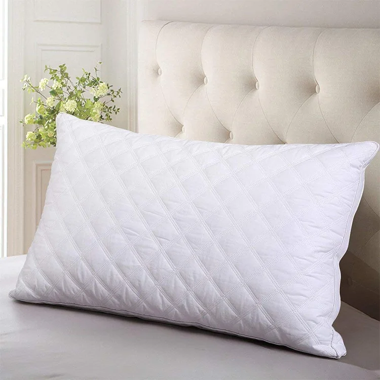 High quality solid memory foam pillow white polyester best neck pillow