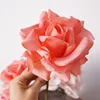 Rosa de esquina de mano ramas cortas-rosa oscuro