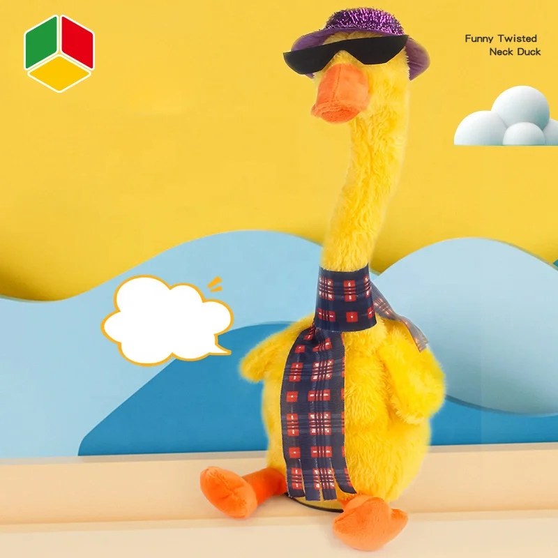 QS Toy 2022 Popular Dancing Talking Duck Toy - Volcarona Plush