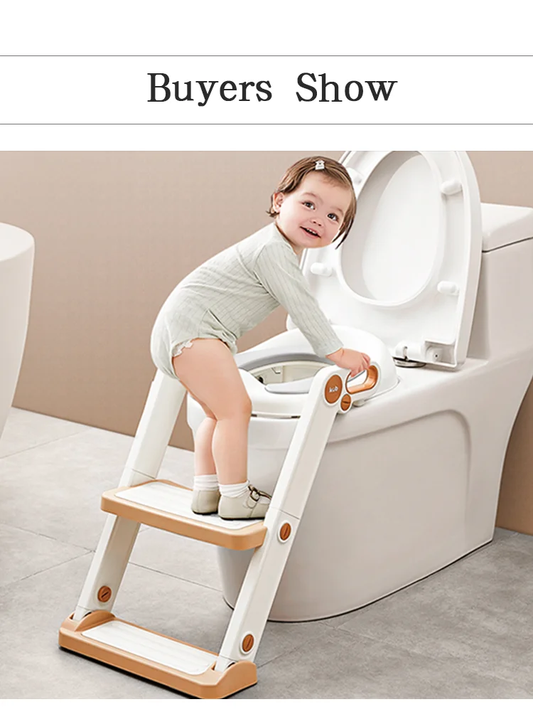 Small package Kids Children Cushion Child Baby Potty Training Toilet Chair Seat Ladder With Step Stool Ladder Toilet  For Kids