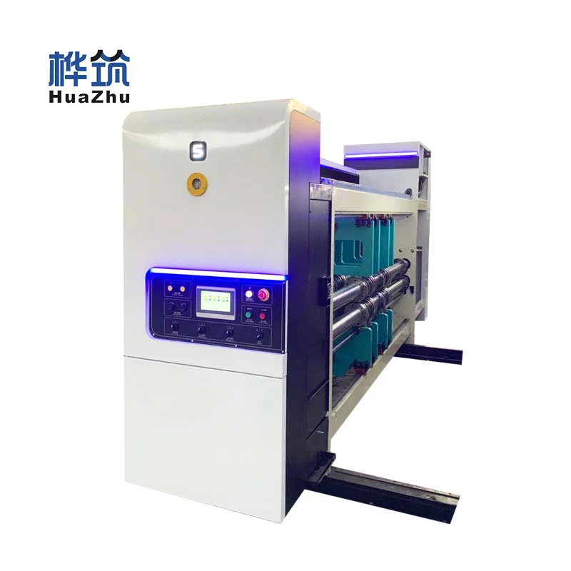 HUAZHU 2024 Automatic High Quality Intelligent Corrugated Carton Box Printing Machine Corrugated Box Making Machine in China