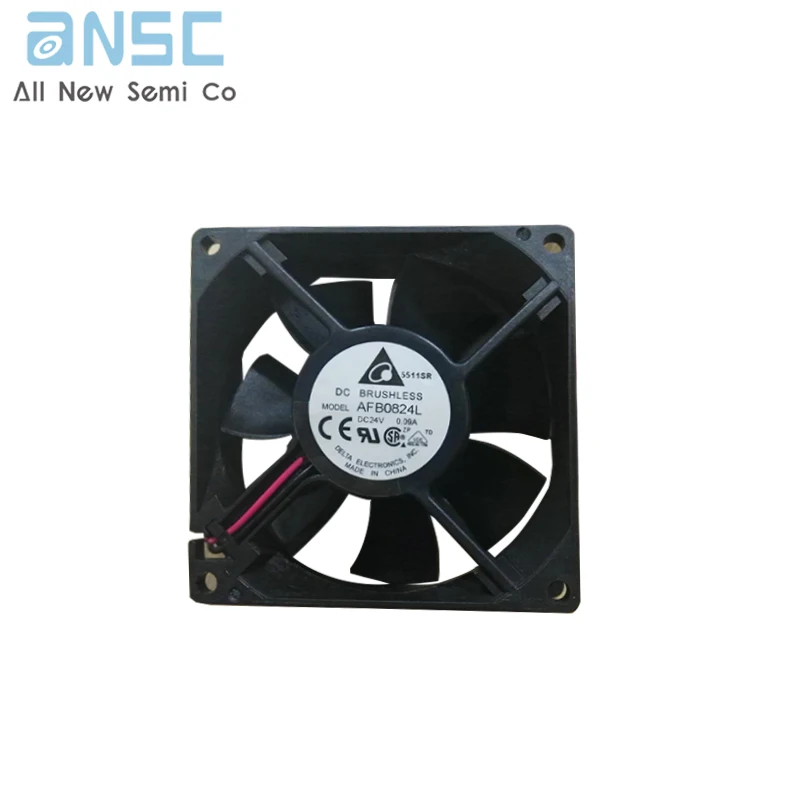 Original electric axial flow cooling fan AFB0824SH 24V DC fan