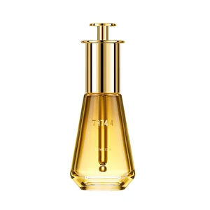 Factory Wholesale Diamond Shape Orange Transparent Gradient 1OZ 30ml Press Dropper Glass Bottle International Brand Used Product