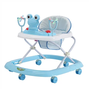 Hot Sales in Pakistan New Fashioned Plastic Baby Scooter Walkers Foldable and Adjustable for Learning Price