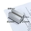 45*25*20mm, ranura recta de 6mm