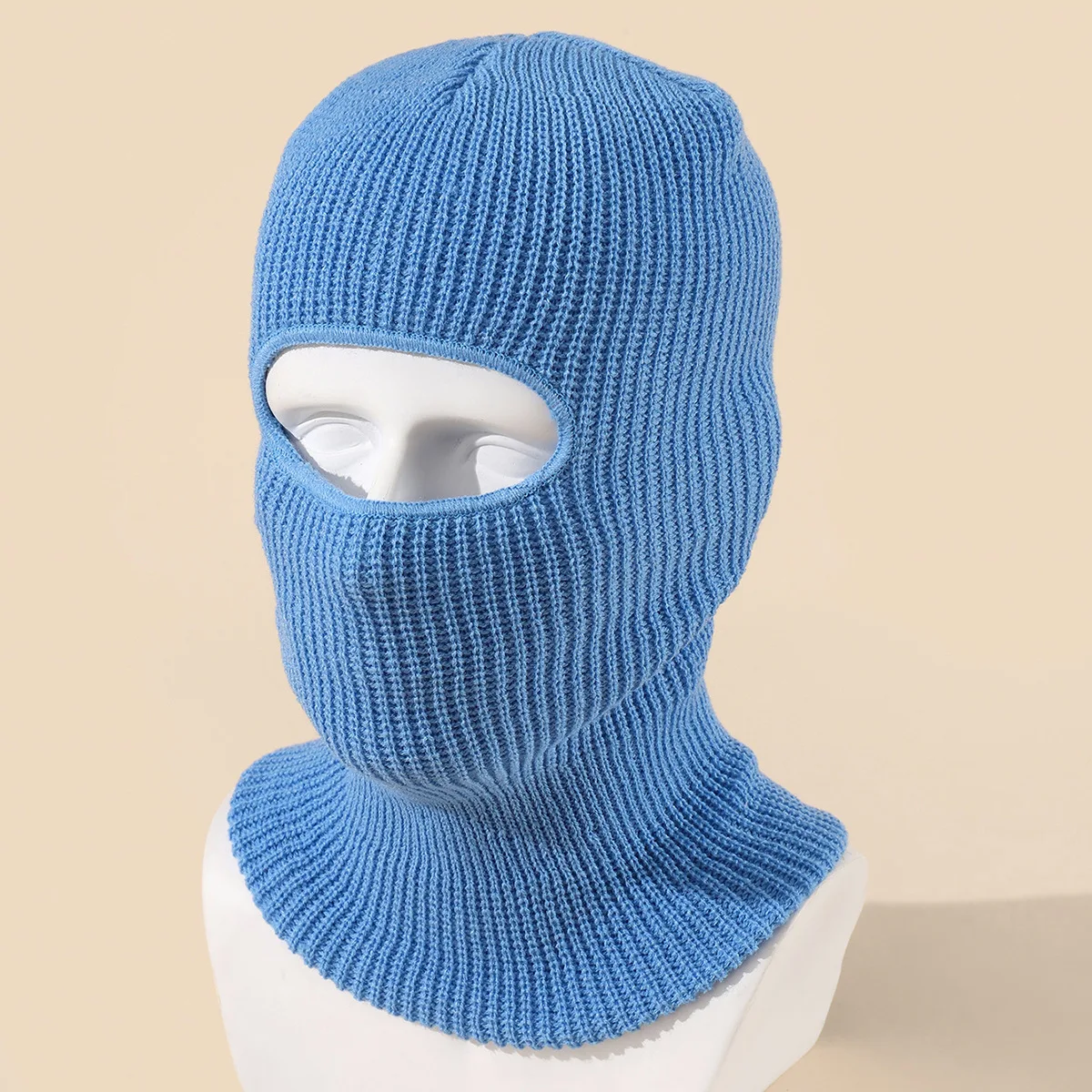 Passamontagna invernale in pile di corallo polare da uomo maschera per il viso scaldacollo berretti copertura termica per la testa sciarpa sportiva
