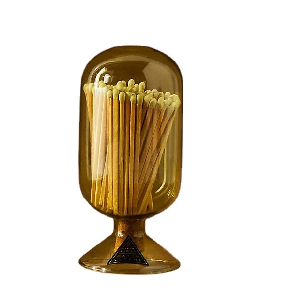 Изготовленная на заказ свеча, выполненная вручную, в стеклянной банке, цветное боросиликатное стекло «Колокол»