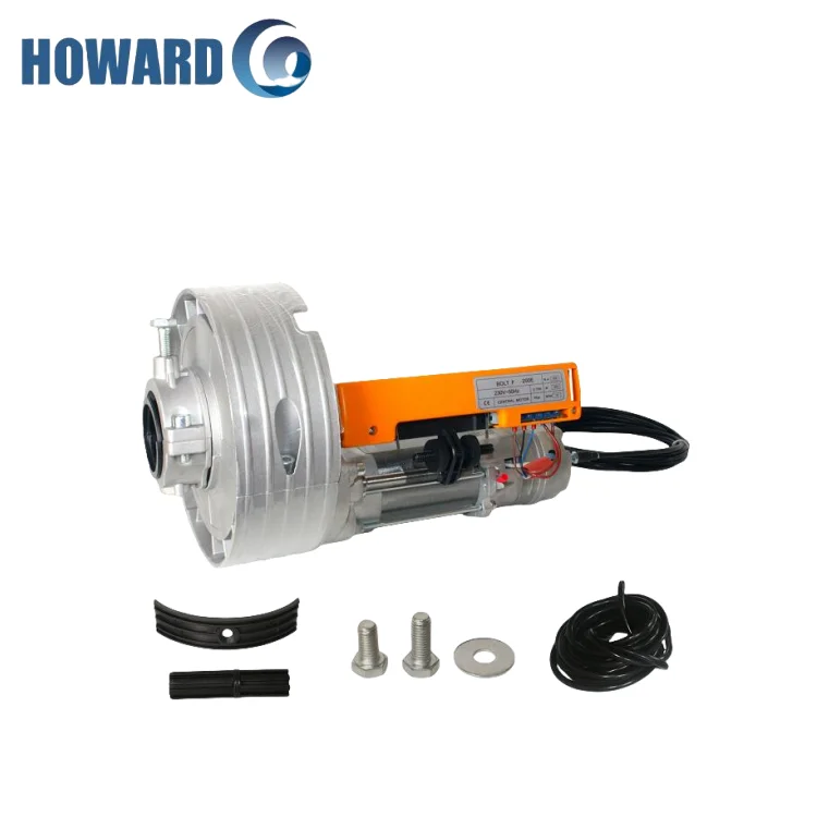 Modern  Central Motor Rolling Shutter Garage Door with 80Nm Power