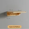 Plateforme carrée pour chat