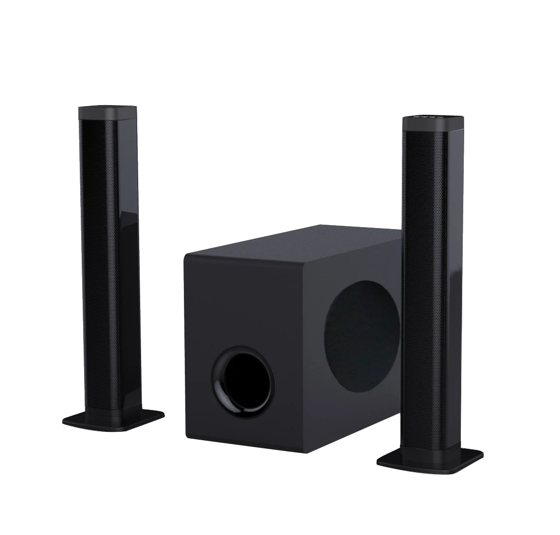 Haut-parleursystème De Home Cinéma Mural Avec Barre De Son Tv 100w Haut Parleur Bluetooth Sans Fil Caisson De Basses Stereo Surround Hifi 2179359730 Ml