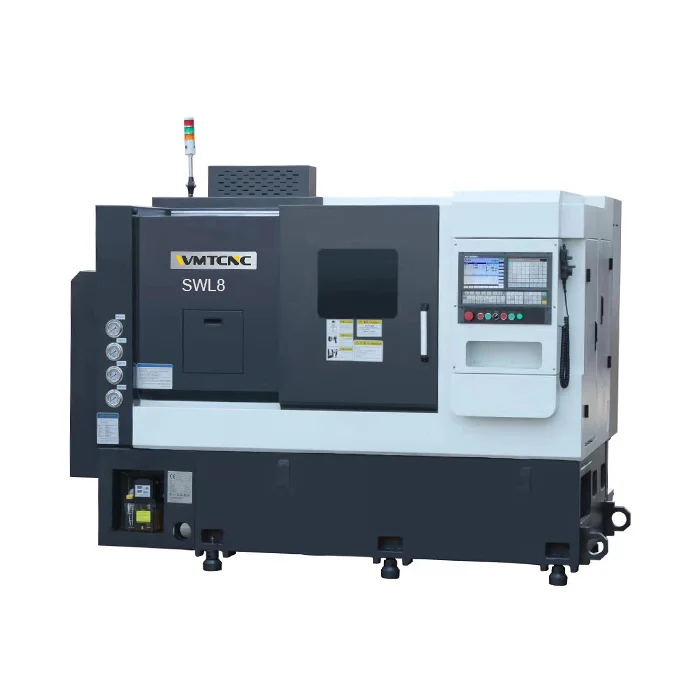 Parallel Lathe Cnc Torno SWL8 China Cnc Slant Turning Lathe Machine for Metal