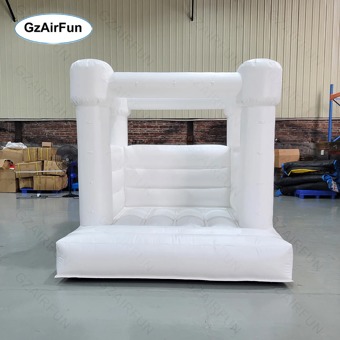 Оптовая Продажа с фабрики, дешевый белый дом для детей, надувной замок, оборудование для аренды, джемпер