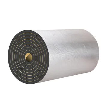 Aluminum Foil Thermal Insulation Rubber Foam Board Insulation Sheet ...