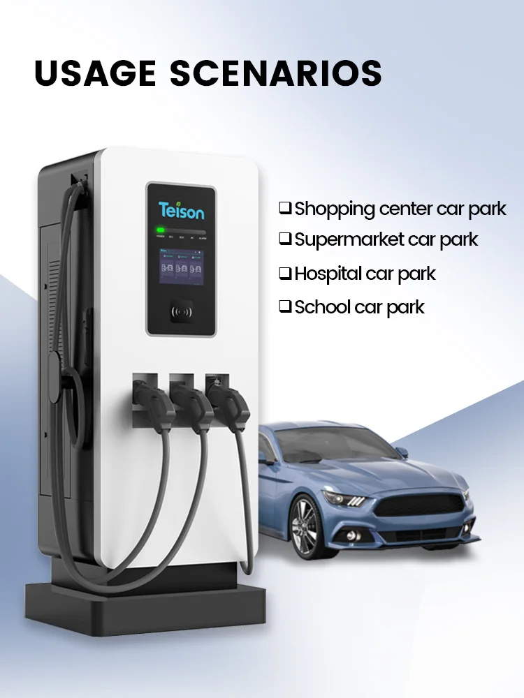 Teison Dc 150kw Level 3 Ev Car Fast Charger With Ccs1/2 Chademo Gb/t